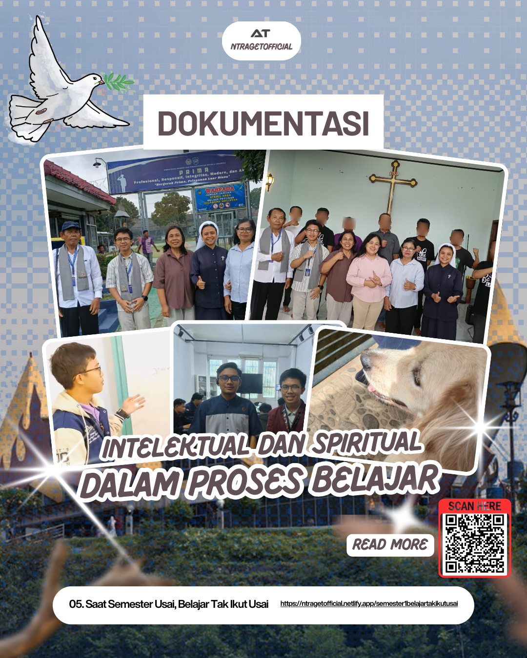 Ilustrasi belajar saat liburan